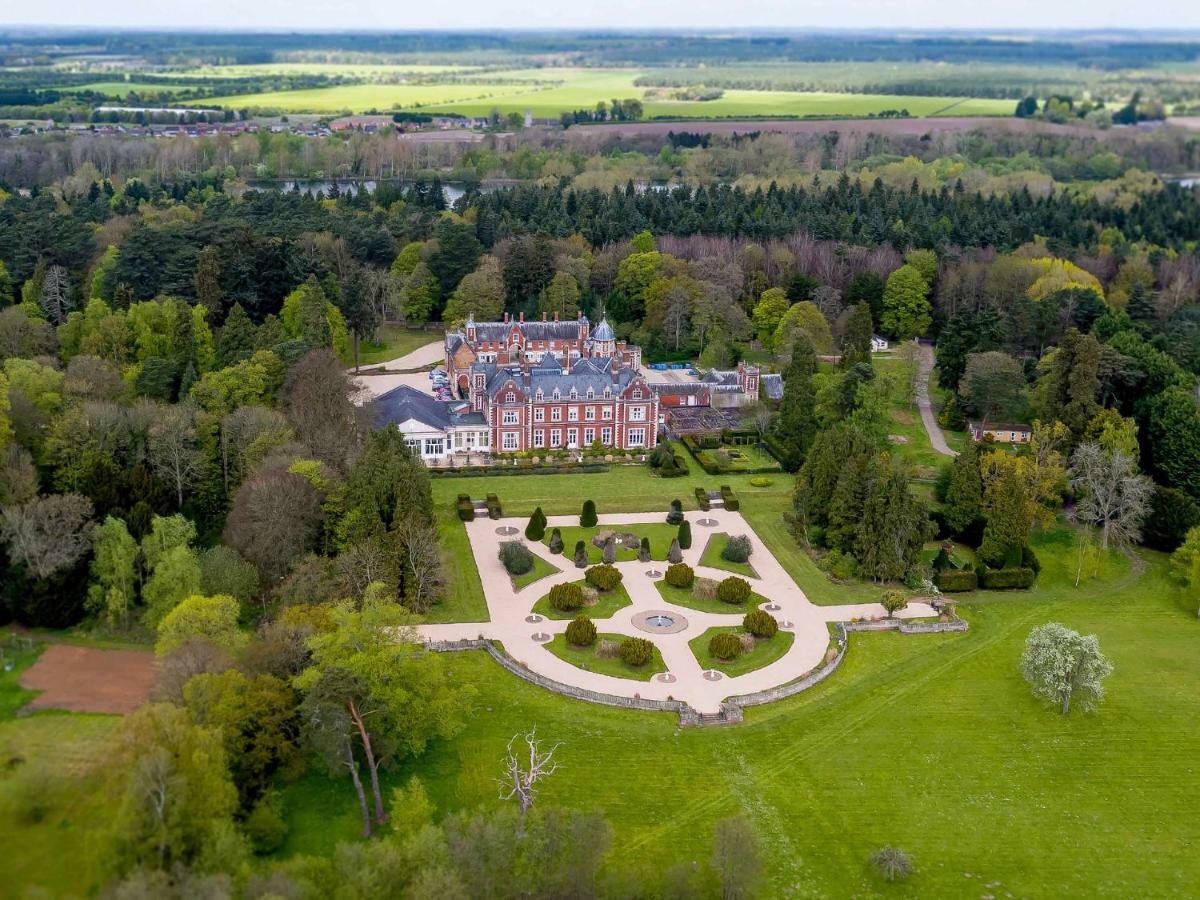 Lynford Hall Hotel Mundford Exterior foto